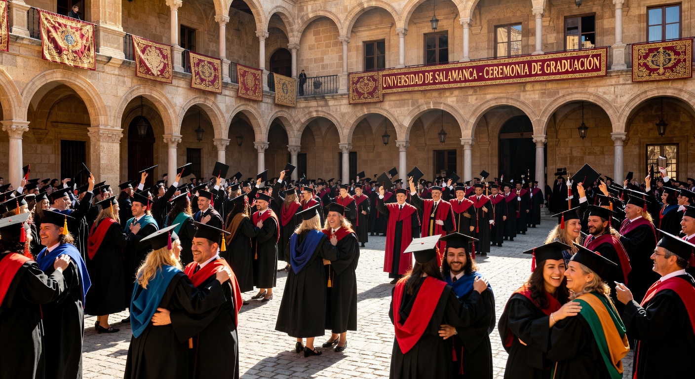 Ceremonia de graduación española